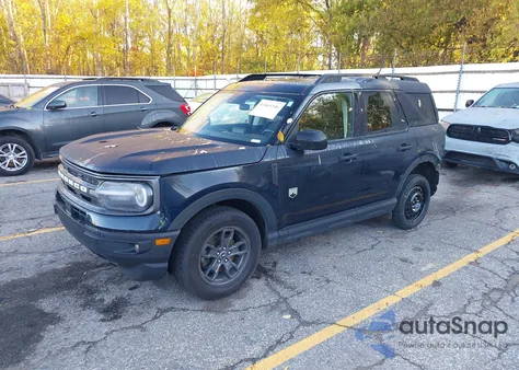 2021 Ford Bronco Sport Big Bend из США, поврежденный, VIN 3FMCR9B61MRB31609